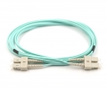 SC-SC MM 50/125 OM3 Duplex Patch Cord LSZH - 10m