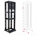 Open rack 4 Post 42U 600x1000