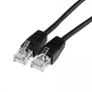 Cablexpert 1m - UTP Cat.5e Patch Cord (Black) ― Beloteks Latvia SIA