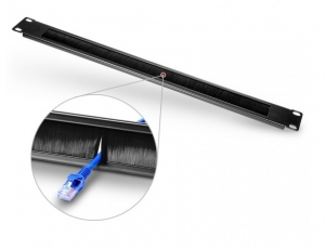 1U Панель-заглушка с щёткой ― Beloteks Latvia SIA