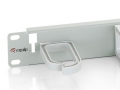 EQUIP 19" Cablemanagment Panel (Grey)