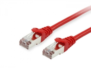 Equip 0.5m - SF/UTP Cat.5e Patch Cord (Red) ― Beloteks Latvia SIA
