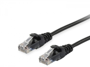 Equip 0.5m - UTP Cat.6 Patch Cord (Black) ― Beloteks Latvia SIA