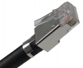 RJ45 FTP/STP Cat.6A/Cat.7 Plug with Insert and Holder