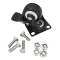 Caster With Brake for Rack Cabinets