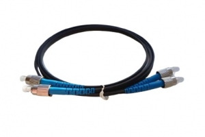 FC-FC SM Duplex Patch Cord FTTH (Black) - 2m ― Beloteks Latvia SIA