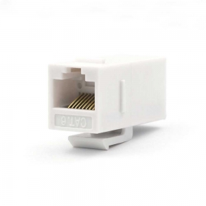 Coupler UTP Cat.6 RJ45-RJ45 fixed into panel ― Beloteks Latvia SIA