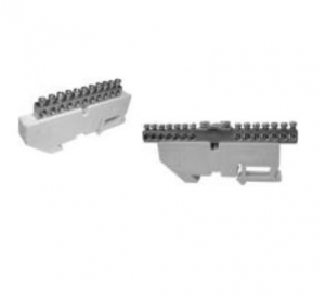Блок заземления с клемами PE 11x10mm² DIN ― Beloteks Latvia SIA
