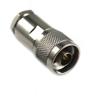 N Male Clamp Connector - LMR400, RG8 ― Beloteks Latvia SIA