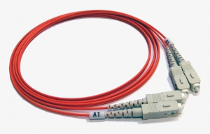 SC-SC MM 50/125 Duplex Patch Cord - 2m ― Beloteks Latvia SIA