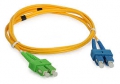 SC/PC-SC/APC SM Duplex Patch Cord G.657A LSZH - 1m