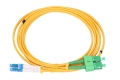 LC/PC-SC/APC SM Duplex Patch Cord - 1m