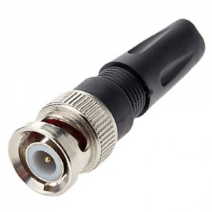 BNC Male Crimp Connector PVC - RG59 ― Beloteks Latvia SIA