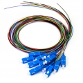 SC/UPC - SM Simplex Pigtail 900μm G.657A2 LSZH - 1m (Color Pigtails Set 12pcs)
