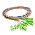 SC/APC - SM Simplex Pigtail G.657A2 900μm LSZH - 1.5m (Color Pigtails Set 12pcs)