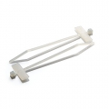 100 x 2.5 - Cable ties for marking (White)